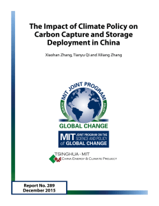 The Impact of Climate Policy on Carbon Capture and Storage