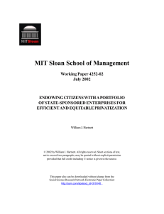 MIT Sloan School of Management