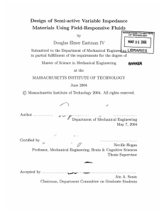 Design  of  Semi-active  Variable  Impedance 2006