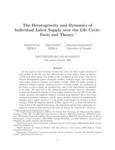 The Heterogeneity and Dynamics of Facts and Theory ∗