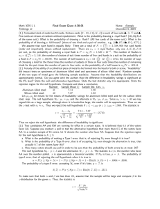 Math 3070 § 1. Final Exam Given 4-30-01 Name: Sample