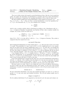 Math 3070 § 1. f Simulation Example: Simulating Name: Example