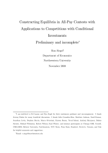 Constructing Equilibria in All-Pay Contests with Applications to Competitions with Conditional Investments