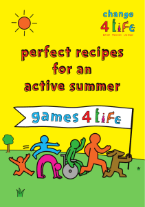 perfect recipes for an active summer