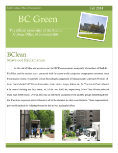 BC Green BClean Move-out Reclamation