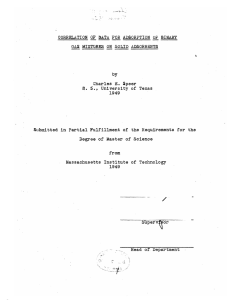 CORRELATION DATA BINARY Charles  E.  Speer