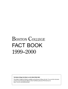B C 1999–2000 FACT BOOK