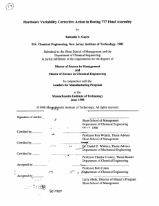 'p Hardware Variability Corrective Action  in Boeing  777 Final...