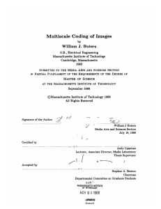Multiscale  Coding  of  Images J. 2'........William