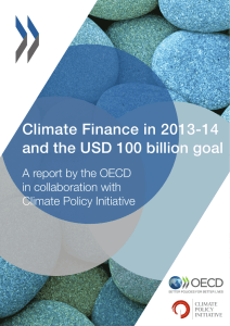 Climate Finance in 2013-14 and the USD 100 billion goal