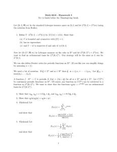 Math 6210 - Homework 5 , m