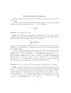 Notes and problems on compactness
