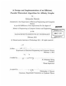 A  Design  and  Implementation  of  an... Parallel  Watershed  Algorithm  for  Affinity  Graphs