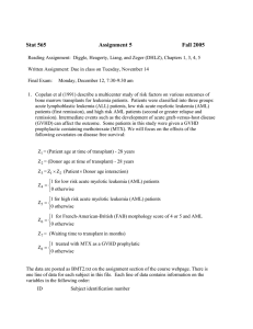 Stat 565 Assignment 5 Fall 2005