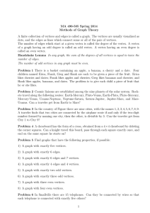 MA 490-505 Spring 2014 Methods of Graph Theory