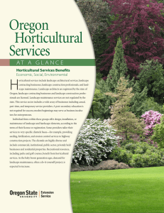 Oregon Horticultural Services H
