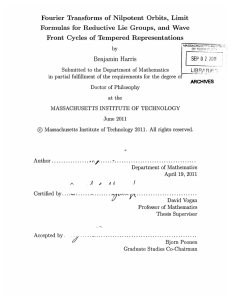 Fourier Transforms  of  Nilpotent  Orbits,  Limit