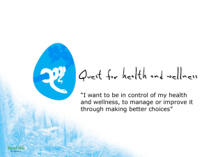 “I want to be in control of my health