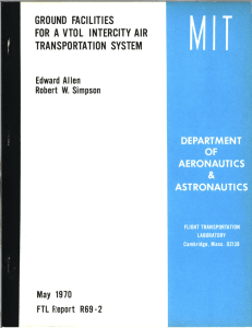 GROUND  FACILITIES A TRANSPORTATION  SYSTEM Edward  Allen