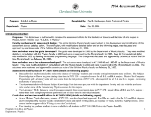 2006 Assessment Report