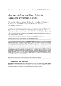 Gardens of Eden and Fixed Points in Sequential Dynamical Systems