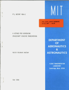 May 1986 FTL  REPORT  R86-2 A