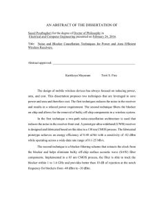 AN ABSTRACT OF THE DISSERTATION OF