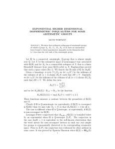 EXPONENTIAL HIGHER DIMENSIONAL ISOPERIMETRIC INEQUALITIES FOR SOME ARITHMETIC GROUPS