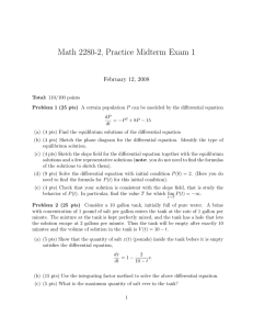 Math 2280-2, Practice Midterm Exam 1 February 12, 2008