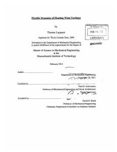 LIBRARIES. Flexible  Dynamics  of Floating Wind Turbines ARCtNES 1 6