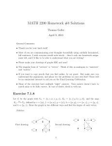 MATH 2200 Homework #8 Solutions Thomas Goller April 9, 2013