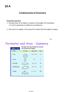 10 A Fundamentals of Geometry