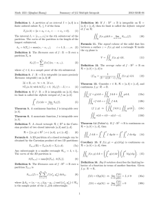 Math 1321 (Qinghai Zhang) Summary of §12 Multiple Integrals 2013-MAR-04