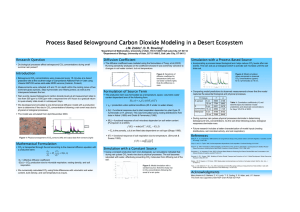 Process Based Belowground Carbon Dioxide Modeling in a Desert Ec