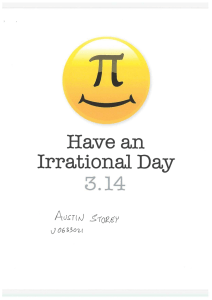 Have an Irrational Day 3.14 AuT(