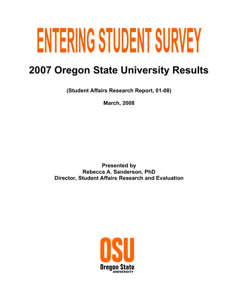 2007-oregon-state-university-results