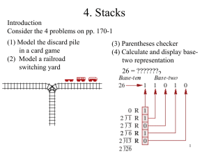 4. Stacks