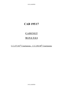 CAB 195/17 C A B I N E T