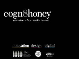 Innovation – From seed to harvest