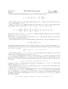 Math 3210 § 2. Third Midterm Exam Sample Name: Sample