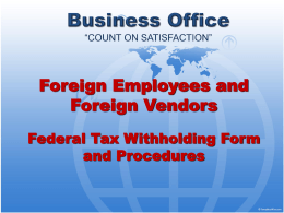 Where can you find a federal tax withholding form?