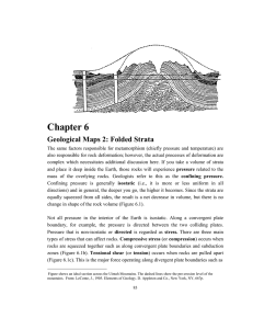 Chapter 6 Geological Maps 2: Folded Strata
