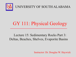 GY 111: Physical Geology