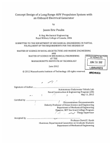 1 AUV an Onboard  Electrical  Generator Jason  Eric  Poulin