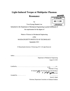 Light-Induced  Torque at Multipolar Plasmon Resonance NOV  12  2013 A