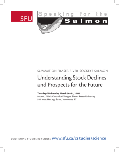 Understanding Stock Declines and Prospects for the Future www.sfu.ca/cstudies/science