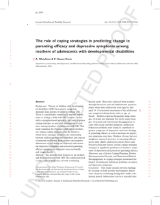 The role of coping strategies in predicting change in