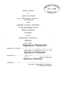 Signature  Redacted \IST.