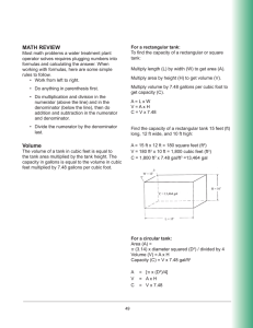 MATH REVIEW