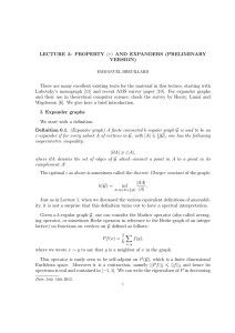 LECTURE 3: PROPERTY VERSION)